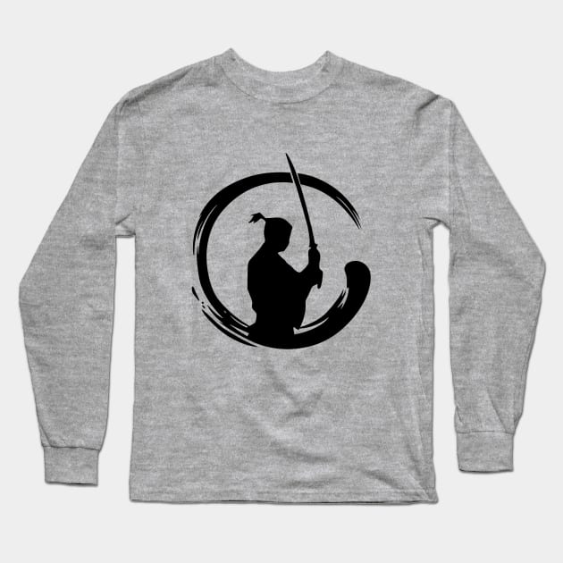 ZEN WARRIOR Long Sleeve T-Shirt by Rules of the mind